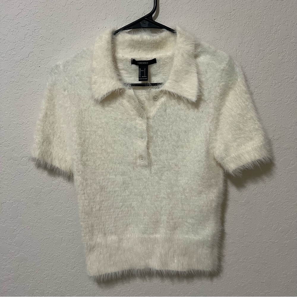 FOREVER 21 FUR SHIRT